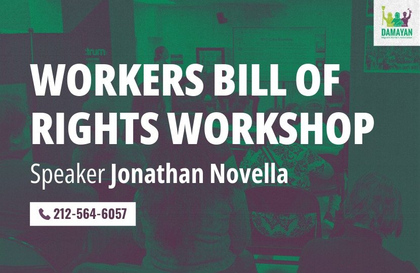 Workers Bill of Rights Workshop