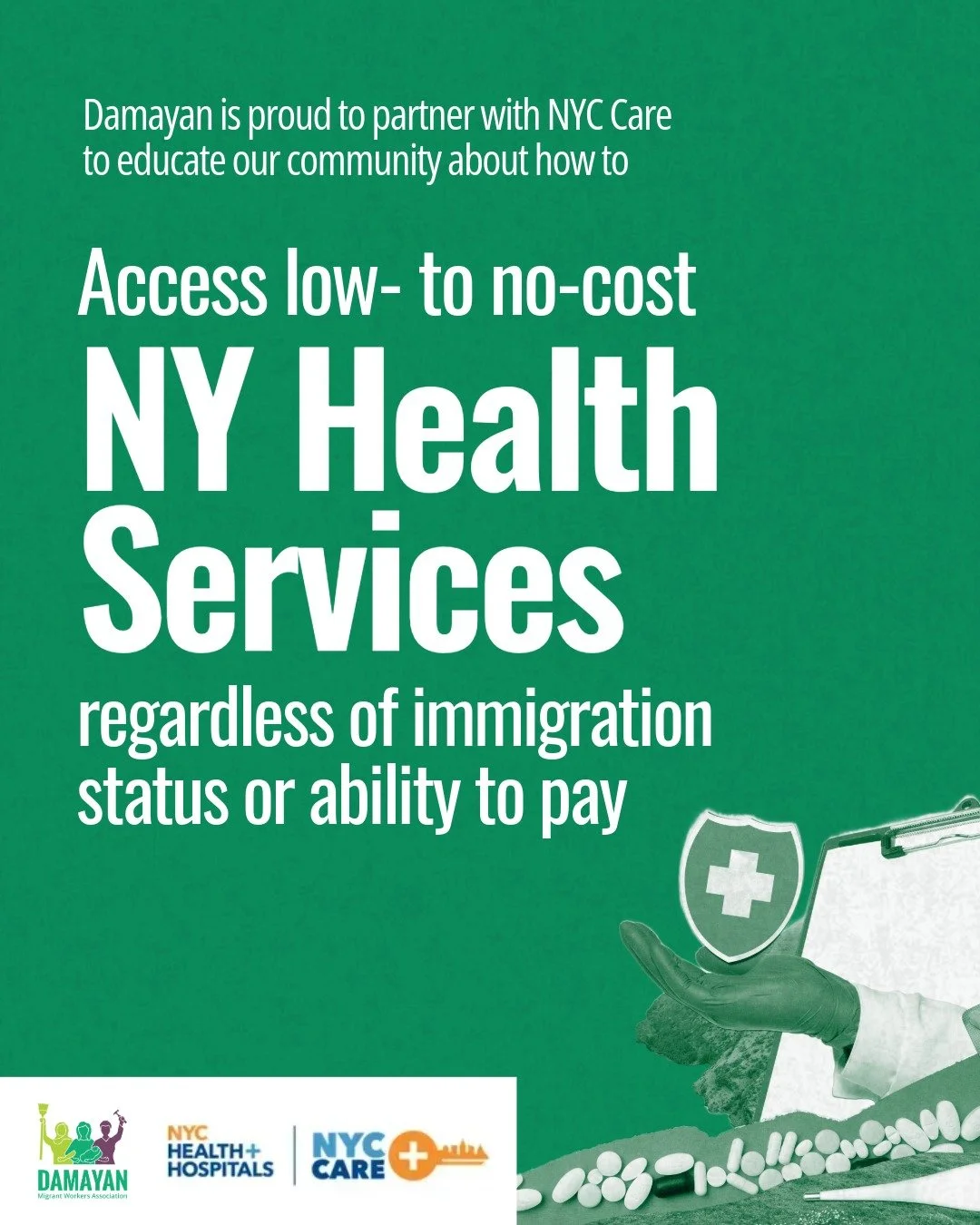 Access low- to no-cost NY Health Services