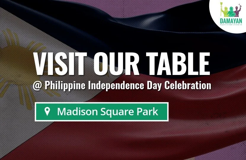 Visit our Table at Philippine Independence Day Celebration