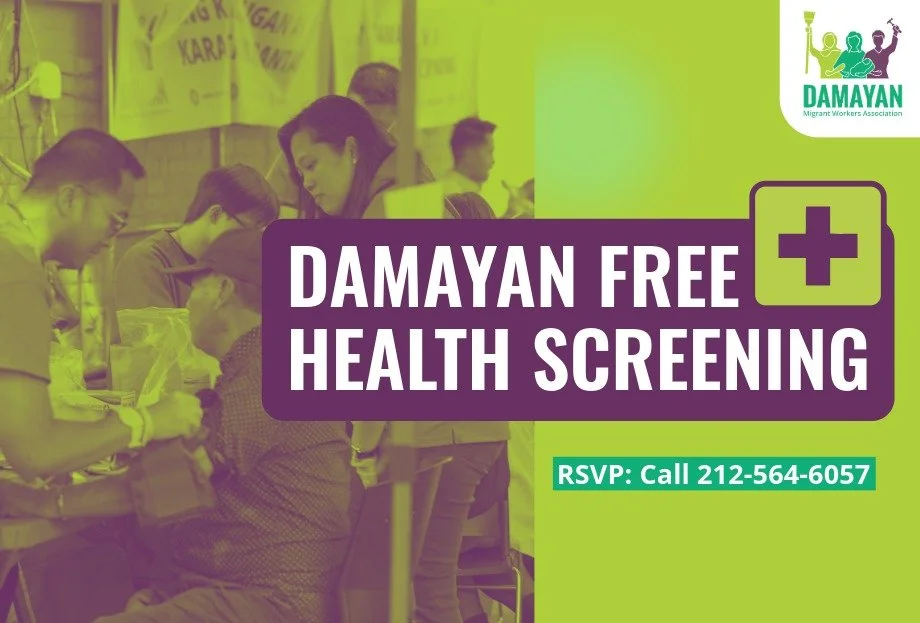 Damayan Free Health Screening