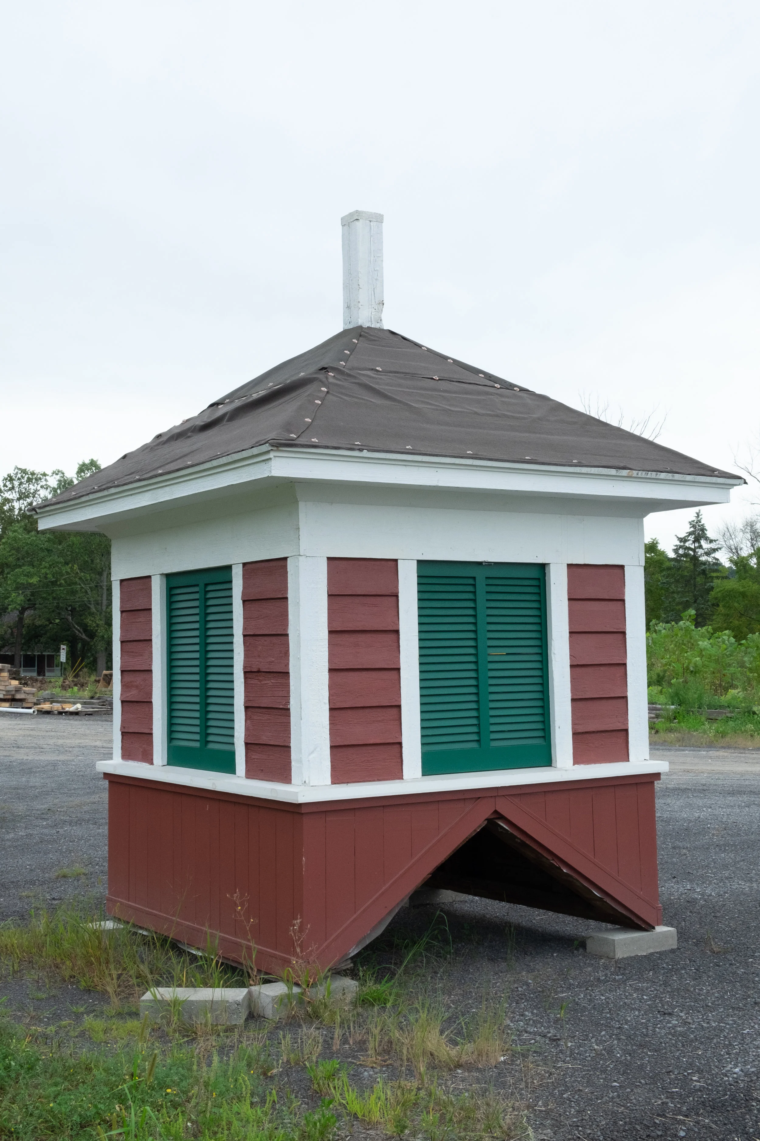 Cupola refinished.