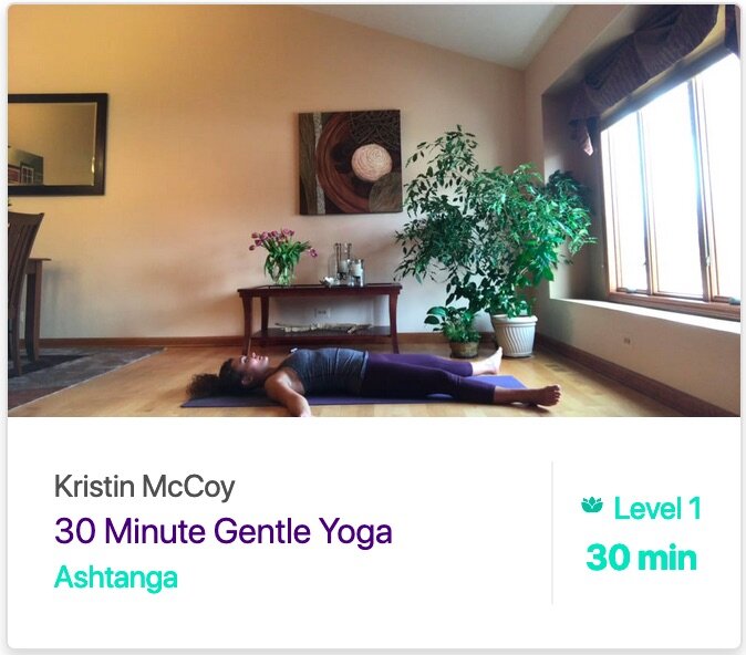 30 minute gentle yoga - Kristen McCoy