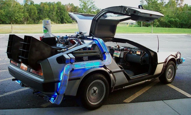 Rent a DeLorean Time Machine