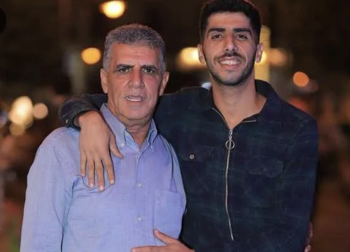 Saifaldeen and his father, Hatem