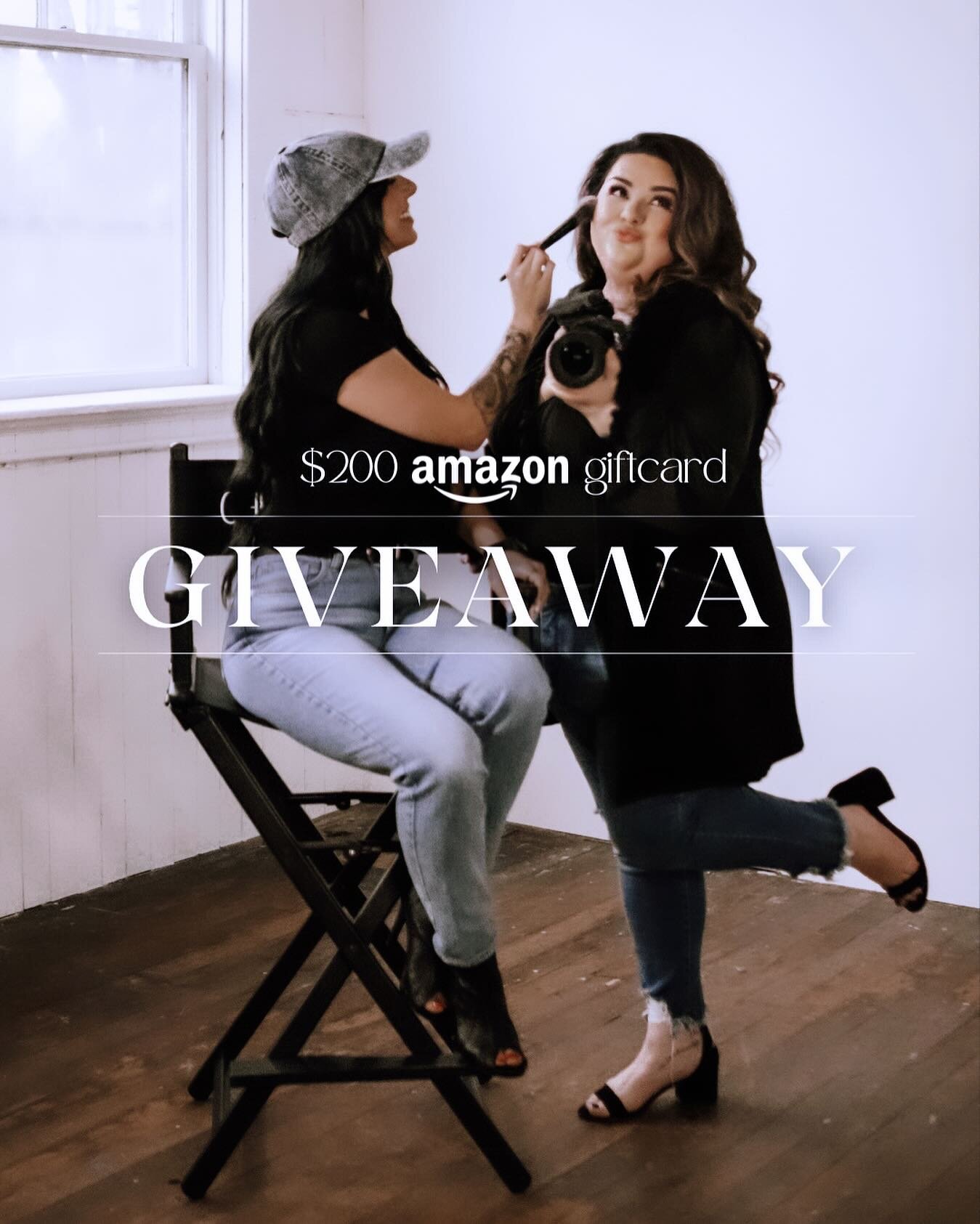 ✨GIVEAWAY✨
⁣
@alyssagaigaproductions and I have partnered up to gift one lucky winner the chance to win a $200CDN Amazon giftcard 🫶🏼

𝐇𝐎𝐖 𝐓𝐎 𝐄𝐍𝐓𝐄𝐑:

☁️ follow⁣ @chloelorraine.mua + Alyssagaigaproductions
☁️ like + save this post⁣
☁️ tag y