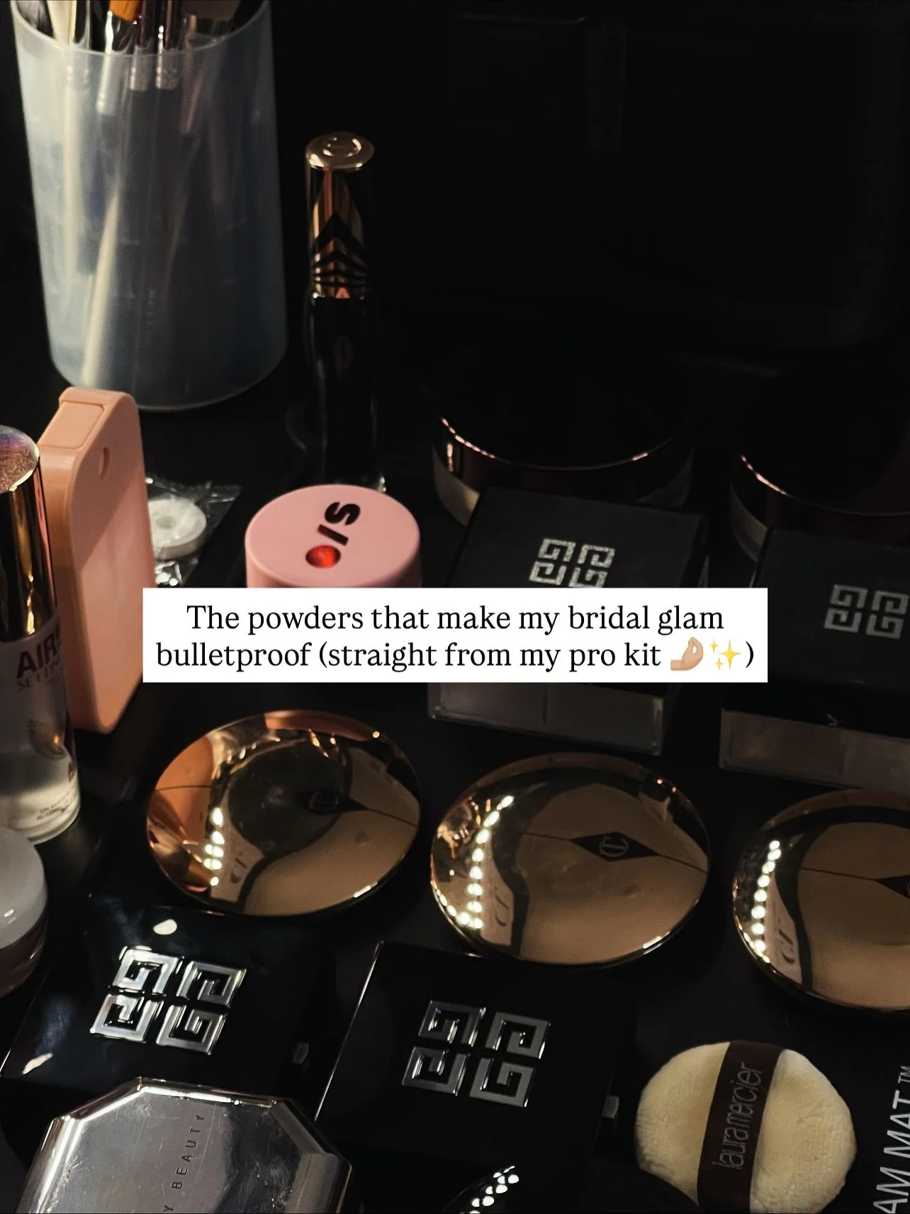 If you&rsquo;ve ever wondered what powders I actually trust on my clients&hellip; these are the ones that never leave my pro kit 🤌🏼✨

From blurring to brightening to full longevity&mdash;each one has a specific purpose in my glam routine and they a