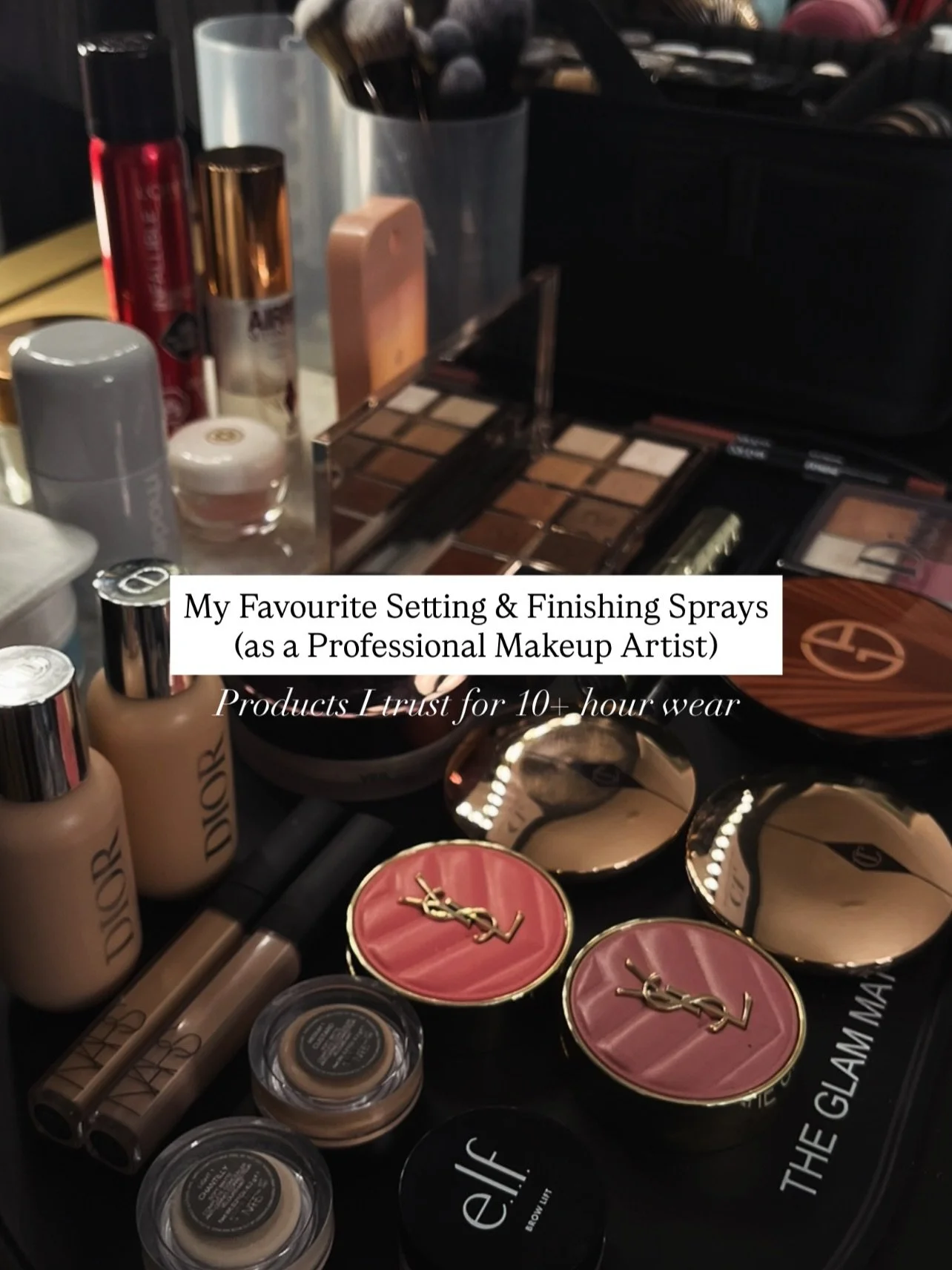 The right setting spray can completely change how makeup wears 🪄 Not every formula is meant to do the same job, and knowing the difference matters.

These are the ones I trust for long days, real skin, and real clients.

Comment SETTING SPRAY and I&