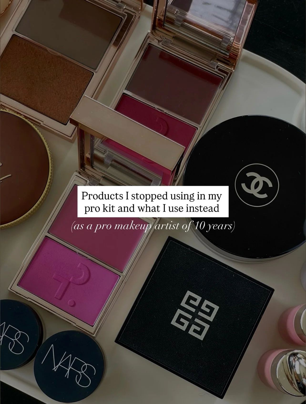 Although many of these products are still iconic, they&rsquo;re just not what I reach for anymore. Over time, I&rsquo;ve refined my kit to what works most cohesively for both me and my clients. These are swaps I&rsquo;ve made through years of hands-o