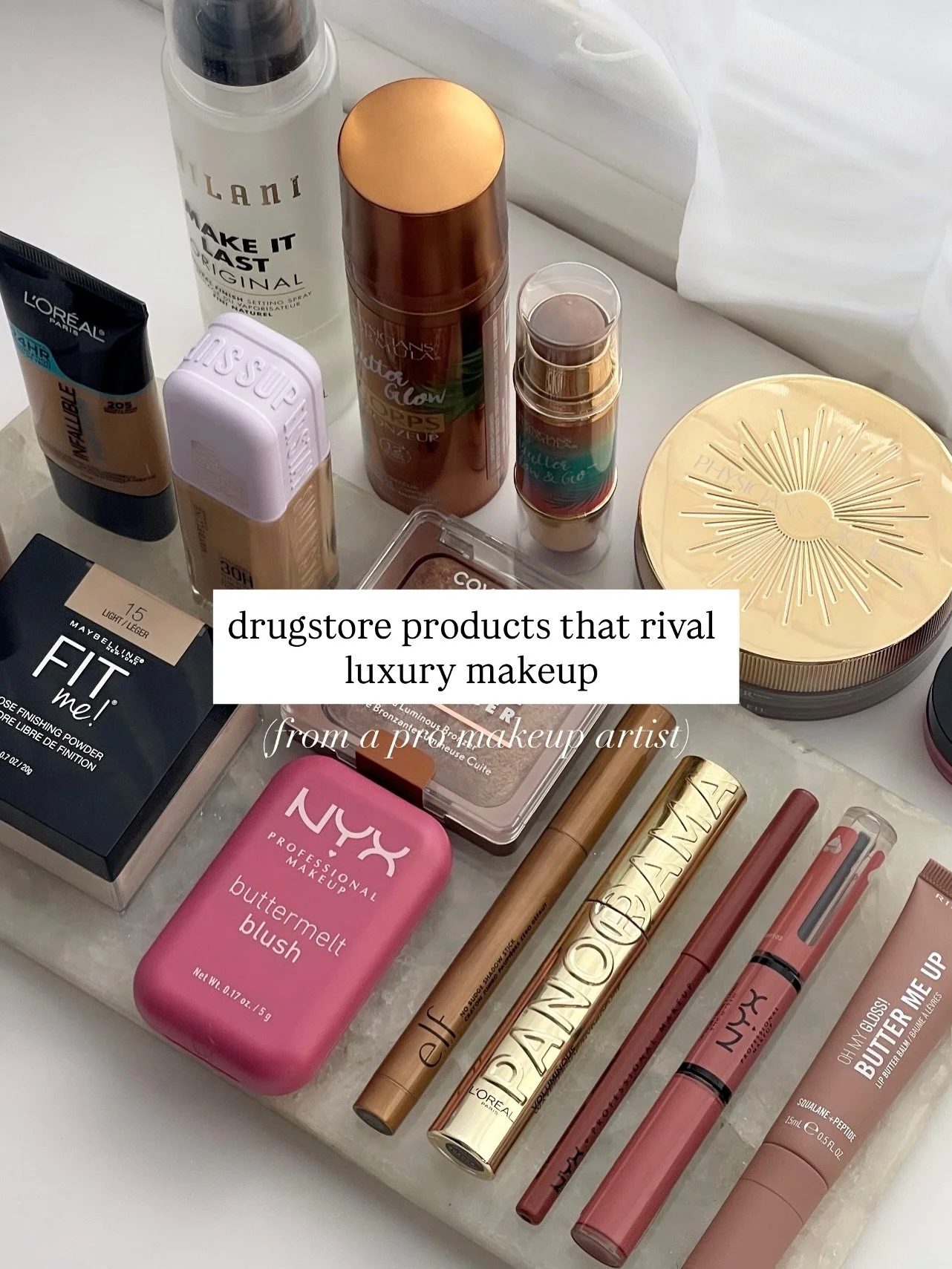 drugstore makeup really was my first love back when I started in this industry 15 years ago 🤎

long before I became a luxury bridal makeup artist I was working in drugstore beauty and helping people find products that fit their budget, lifestyle and