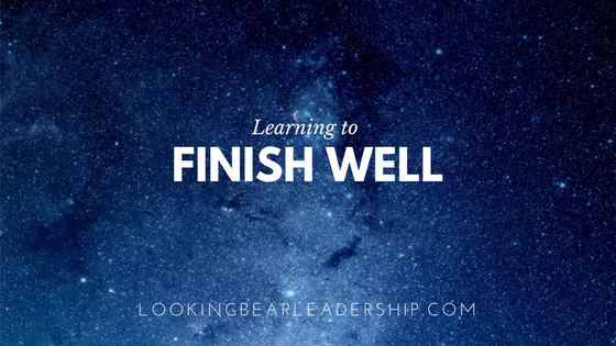 Learning to Finish Well