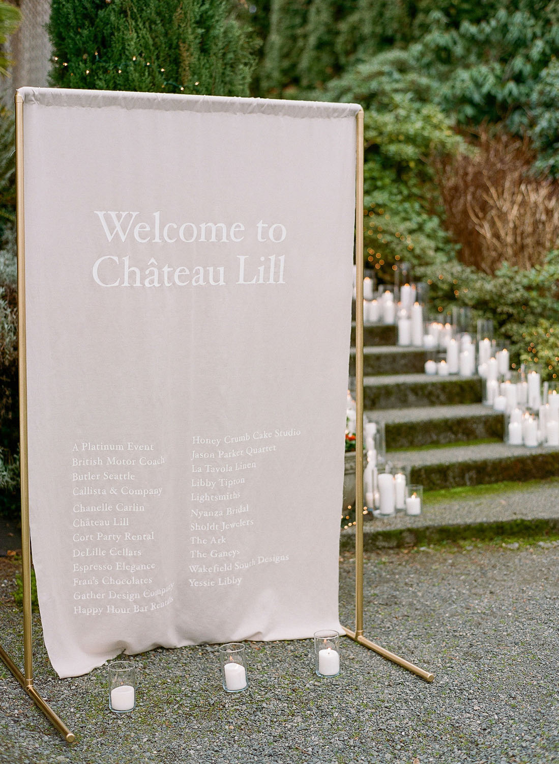 Contemporary Chateau Wedding At Chateau Lill From Weddings In