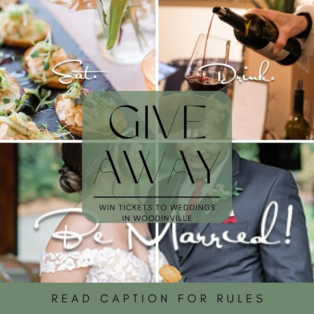 🌟 Calling all newly engaged lovebirds! 💍✨ Get ready to kickstart your wedding planning journey in style. We&rsquo;re thrilled to announce an exclusive giveaway just for you, where you have a chance to win 2 coveted tickets to the Weddings in Woodin