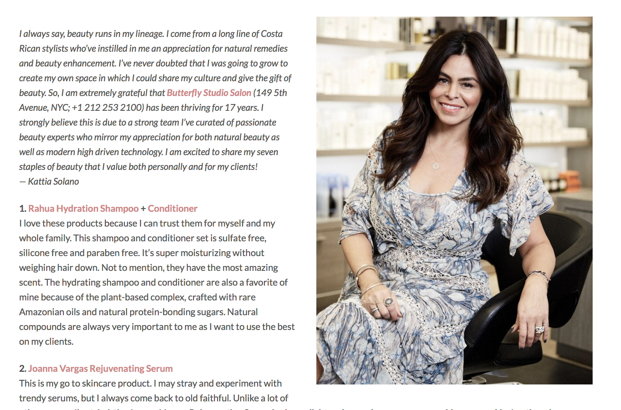 THE SELECT 7 |  Beauty Expert, Kattia Solano's Top 7 Beauty Tips from 2018