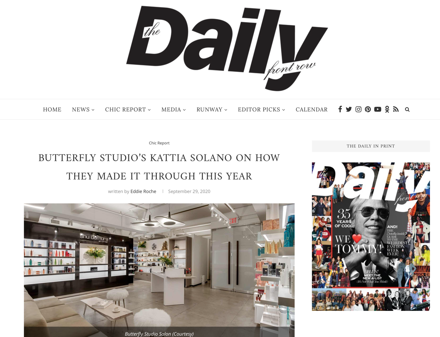 PRESS LINKS — Butterfly Studio Salon