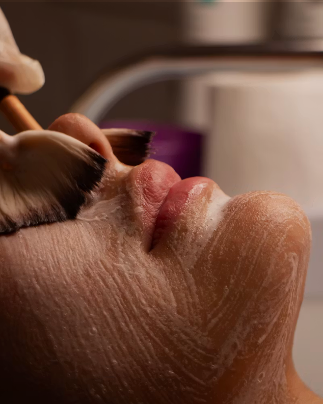 Personalized advanced anti-aging facial treatment at Kim Michele Skin Care in Las Cruces, New Mexico, customized to improve firmness, skin texture, and long-term skin health using non-invasive skincare technologies.