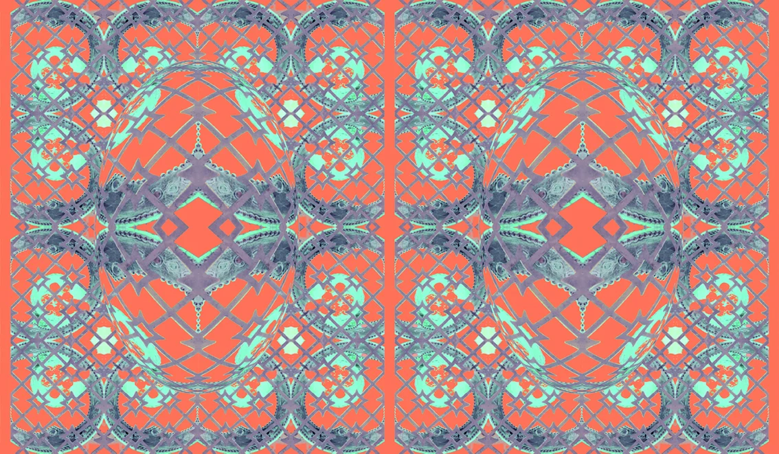 Cage Saumone wallpaper
