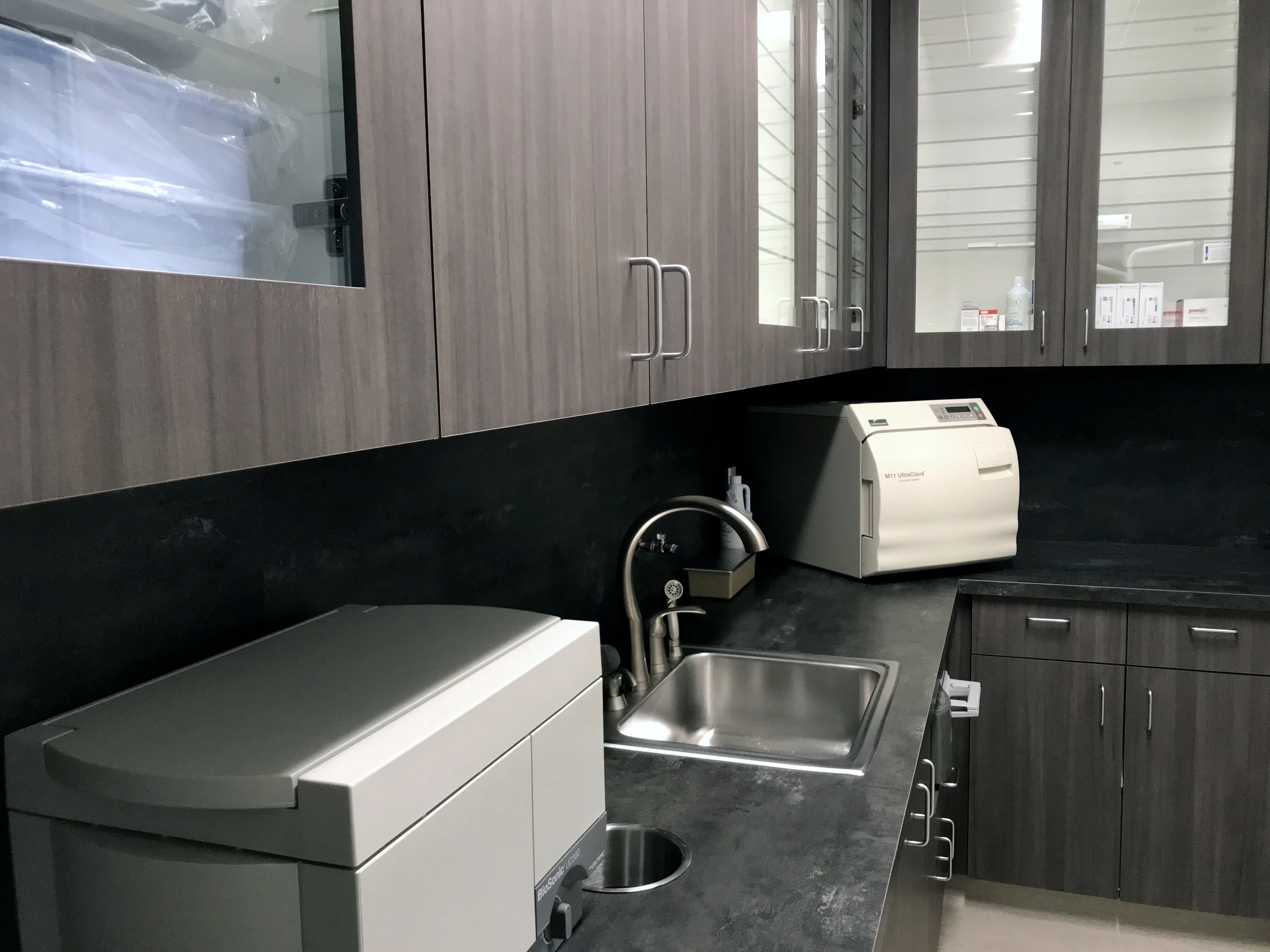 Sterilization room at Revive Smiles Dentistry in Seattle ensuring a clean and safe clinical environment