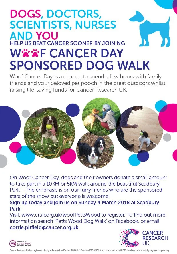 Woof Cancer Walk