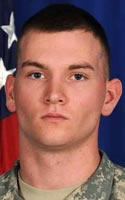Army PFC Brett E. Wood, 19 - Spencer, IN / Sept 9, 2011