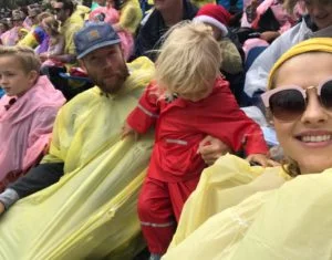 Christmas Pageant rain adventure!