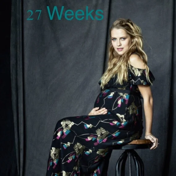 Week 27 Pregnancy Update & Fitness Vlog by Teresa Palmer