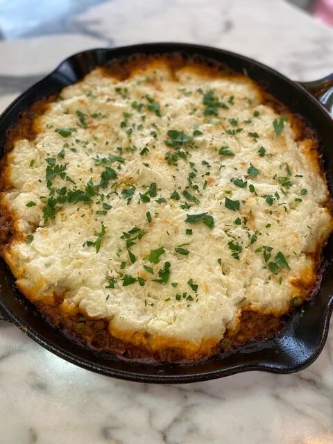Vegan Shepherd’s Pie Recipe  by Sonya Bishop from @Joyfulbento 