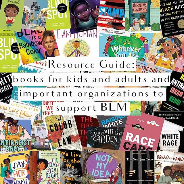 &ldquo;Resource Guide: books for kids and adults and important organizations to support BLM&rdquo; now posted on yourzenmama.com #yourzenmama