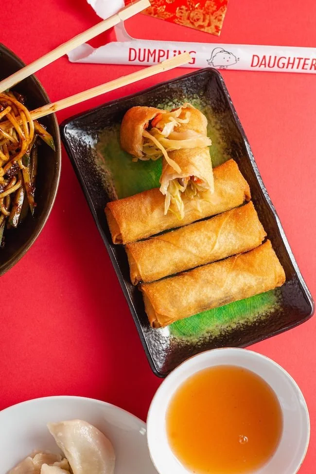 Sally Ling's Vegetarian Spring Rolls