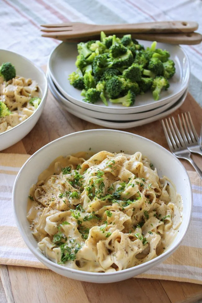 Recipe: Creamy Cauliflower Alfredo Sauce by Jennah Jensen