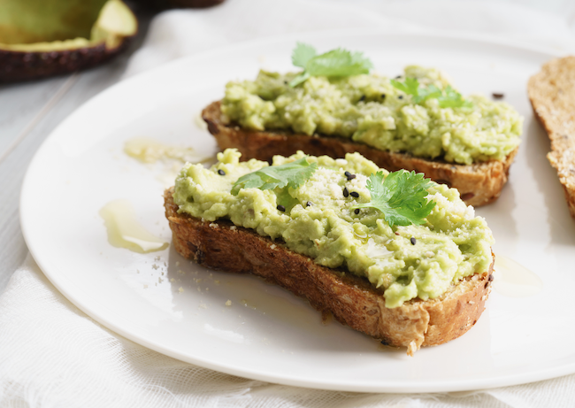 Recipe: Smashed Avocado &amp; White Bean Toast with Olive Oil Drizzle