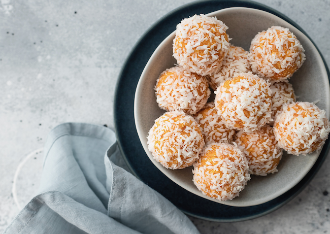 Recipe: Apricot Coconut Bliss Balls