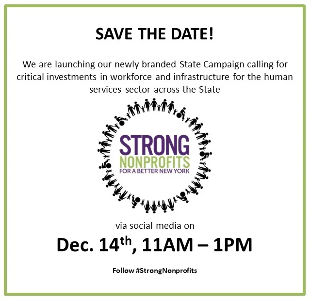 Social Media Action-Urge Gov. Cuomo to Invest In Human Services