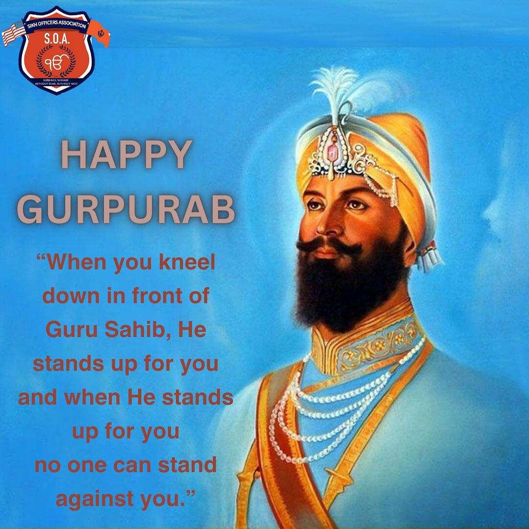 Happy Guru Gobind Singh Ji&rsquo;s Gurpurab! 🎉 Today, we celebrate the birth anniversary of Guru Gobind Singh Ji, the tenth Sikh Guru and a visionary leader. His teachings of equality, courage, and selfless service continue to inspire millions. Let&