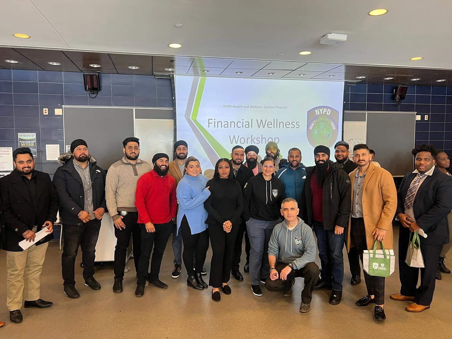 Here at the Sikh Officers Association we care about our members and their wellbeing. Today&rsquo;s Financial Literacy class with @nypdhealthandwellness  and @nypdfinancialclub was a huge success. We want to prepare our members for their future and we