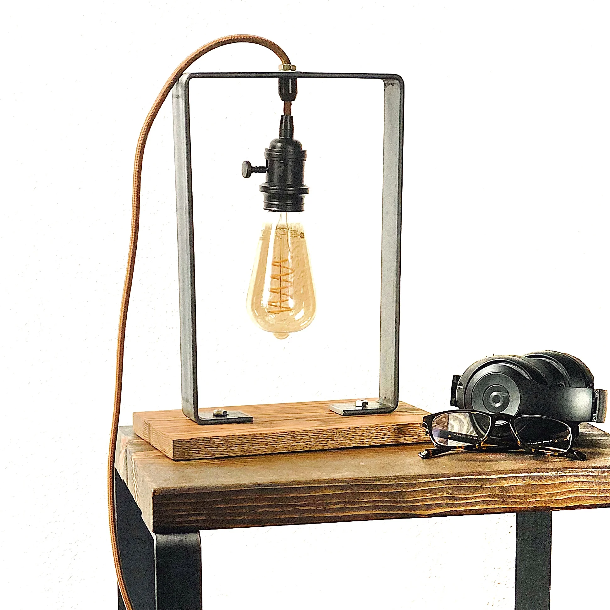 Industrial Arch Table Lamp