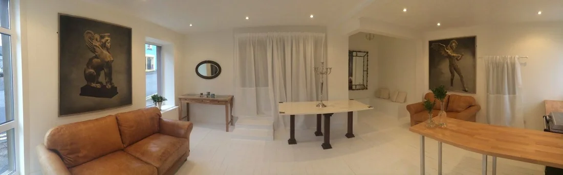 Interior design & refurbishment project manager for studio, retail outlet: 'Zing Organics'