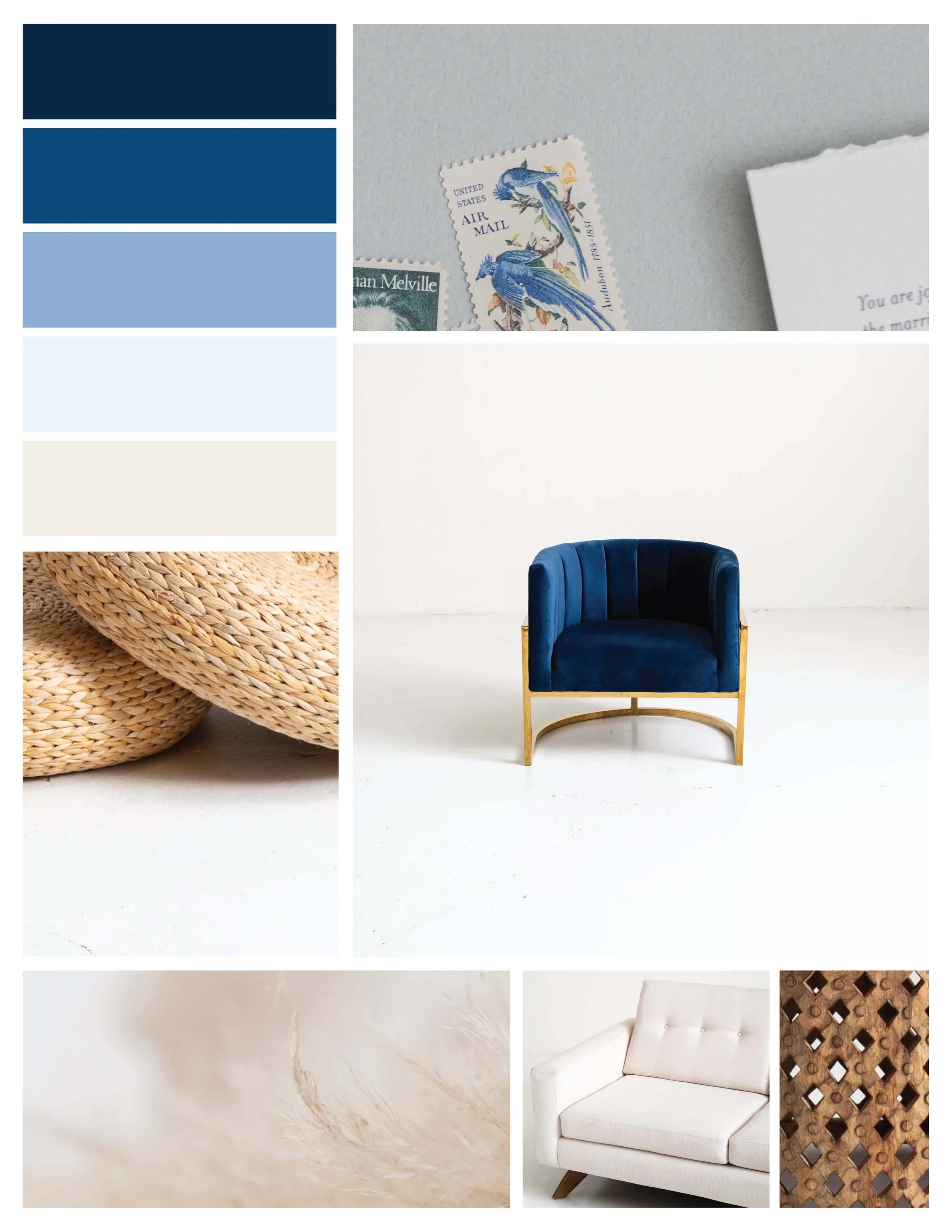 Mood Board Templates - Portrait Keynote Files