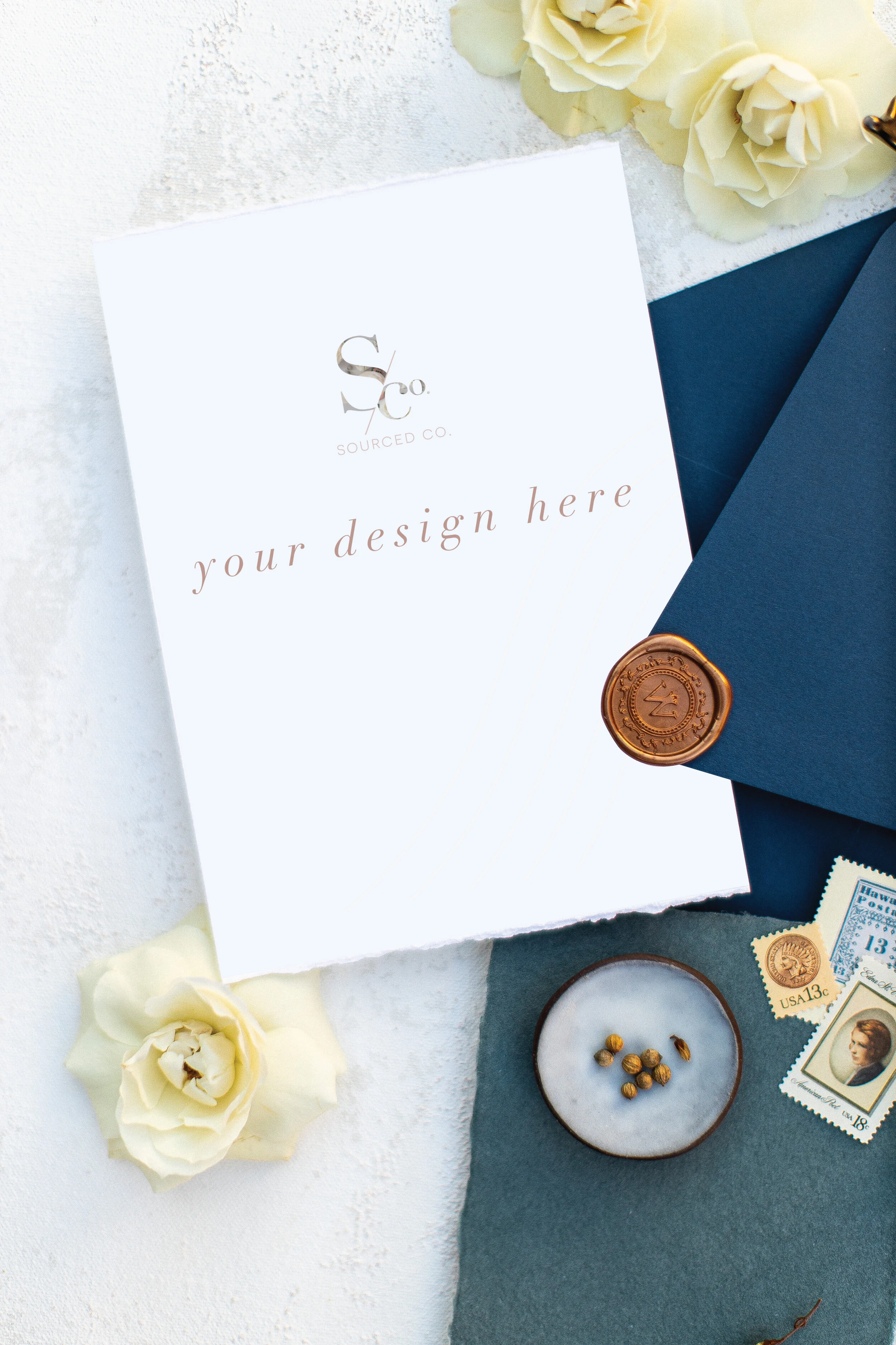 Classic Stationery Mockup