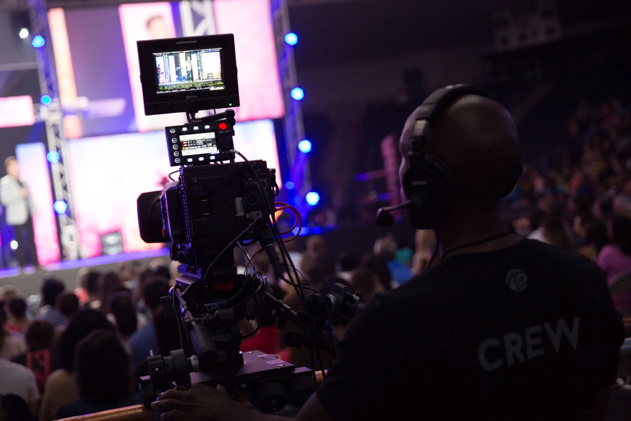 Epiphany Creative specified Panasonic Varicam LT for the unique combination of a super 35mm sensor and live production features, including lens mount options, iris control, tally, RCP paint, and comms when combined with a fiber system.