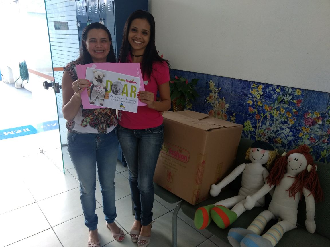 A Babyfashion engajada em ajudar quando o assunto envolve crianças, realizou mais uma visita a instituição Lalec, doando roupas e brinquedos, necessários para o melhor conforto das crianças aparadas pela casa.