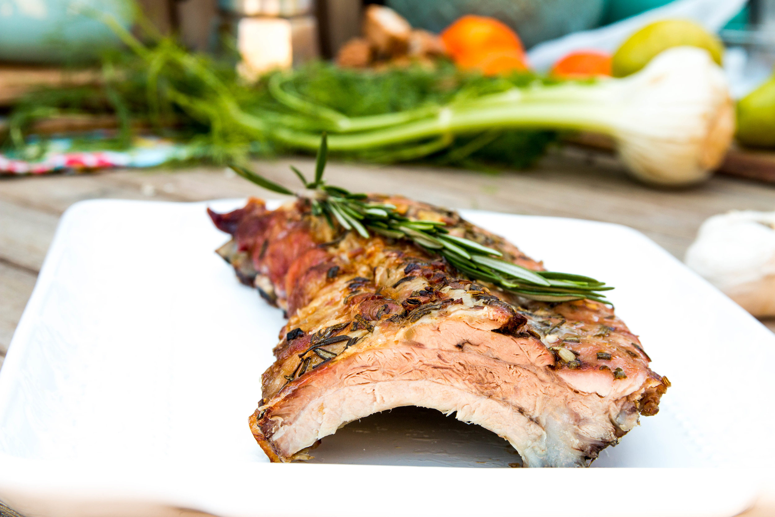 BBQ Ribs Food Styling photography