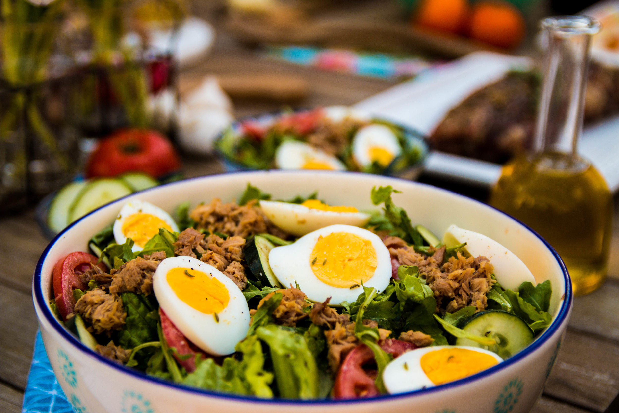 Egg Salad Food Styling photography