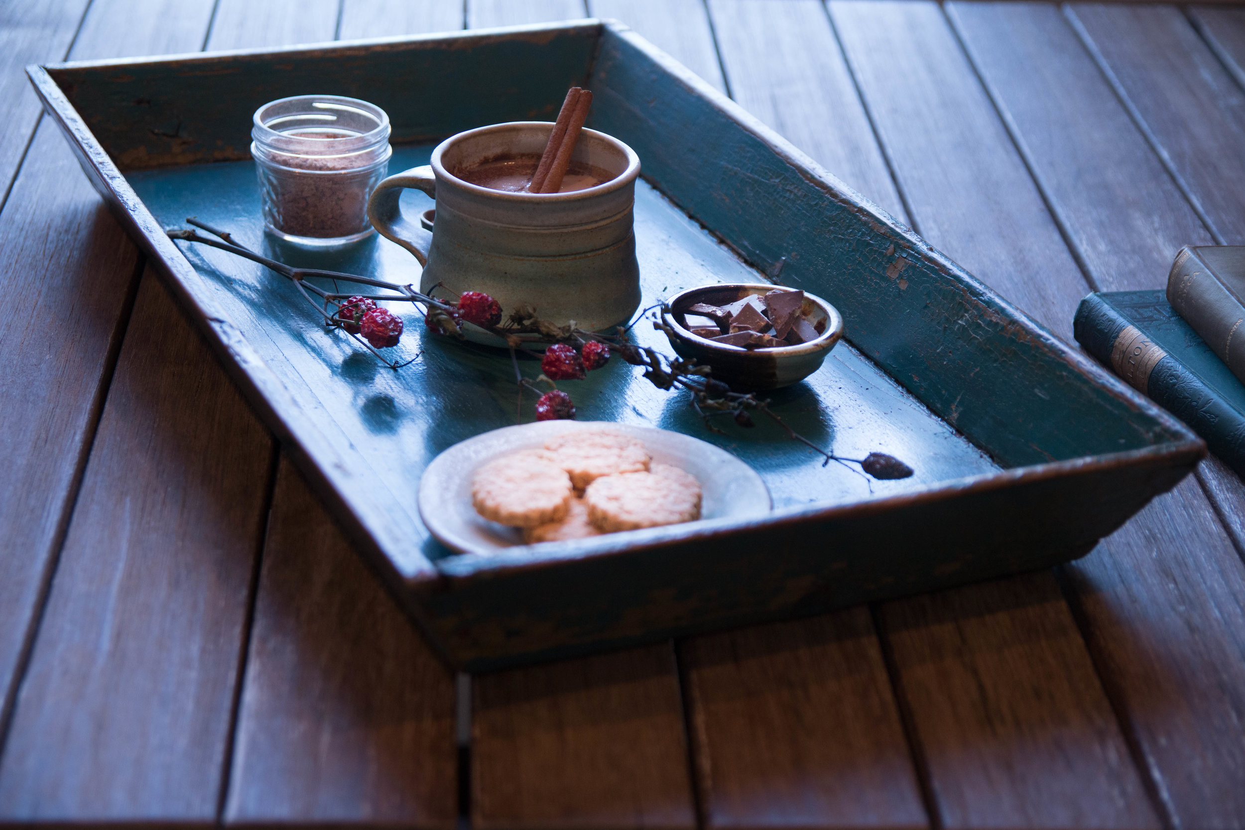 Hot Cocoa Cooking in the Archives Food Styling photography