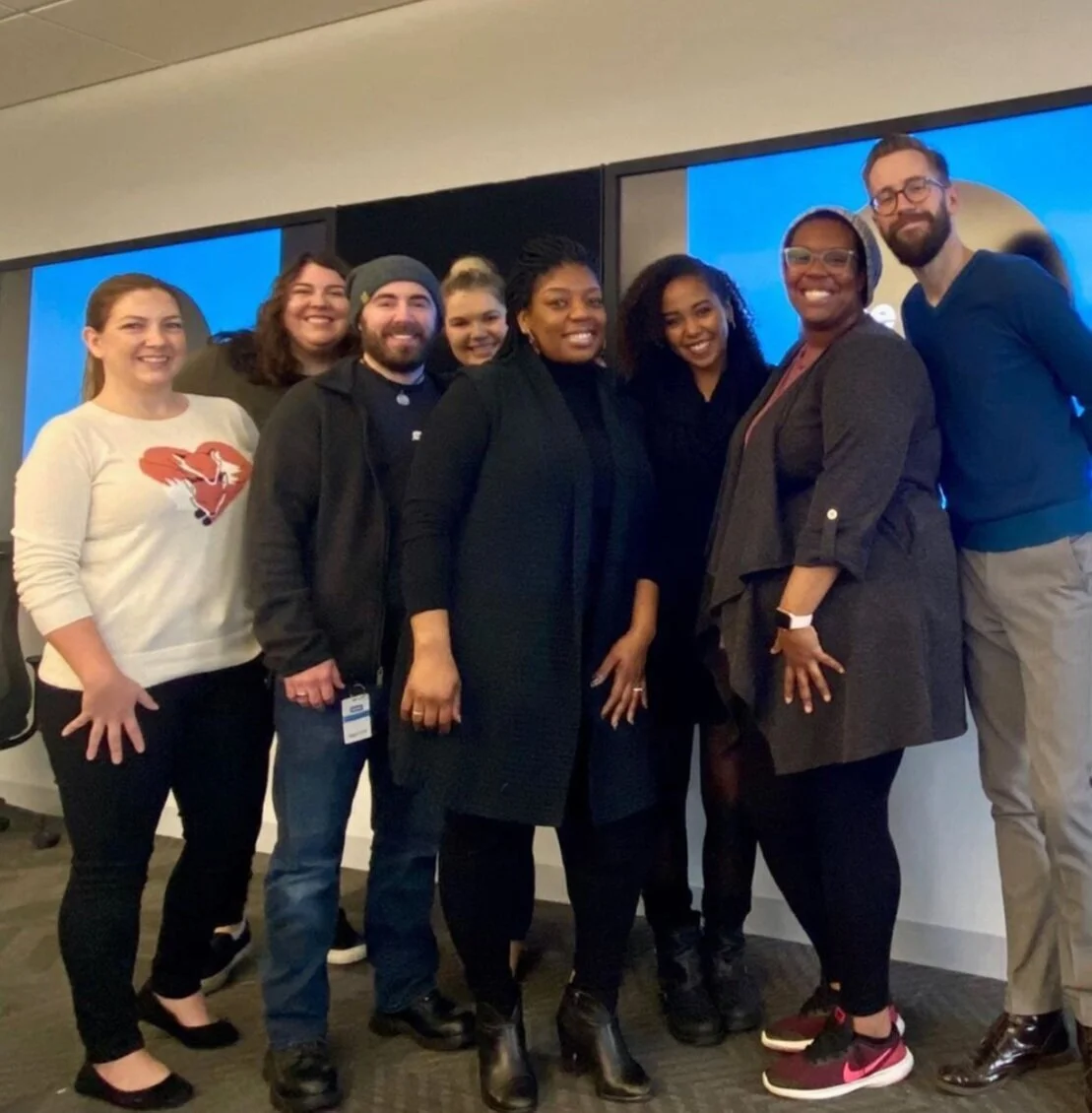 Seena Hodges and JAMF team members.