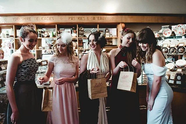 Gorgeous girls in Blossom and Belle
photography by @beckimcphillips 
Tiaras by @elisoberry 
Makeup by @alisonmartin_mua 
#prom #promdressideas #eveninggown #bride #1930s #couturebride #bespoke #couture #bespokebride #madeinyork #madeto measure #bride