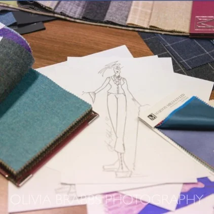 A sneak peek of what&rsquo;s in store at Antonia Houston Couture. We went on a road trip with the lovely @oliviabphoto to Marton Mills in Yorkshire to source the most luxurious tweeds.#tweed #yorkshiretweed #bespoke #fashiondesigner #dandy #tailoring