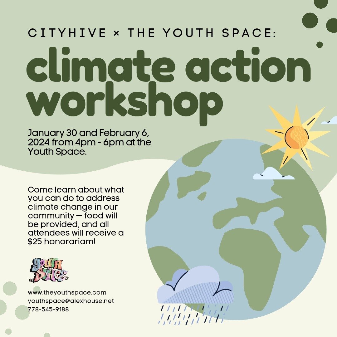 We are excited to partner with @cityhivevan ! 
This workshop is very informative and fun.
You will receive $25 for each session you attend!
Let Sarah or Candace know if you are interested in attending this workshop at the YouthSpace.