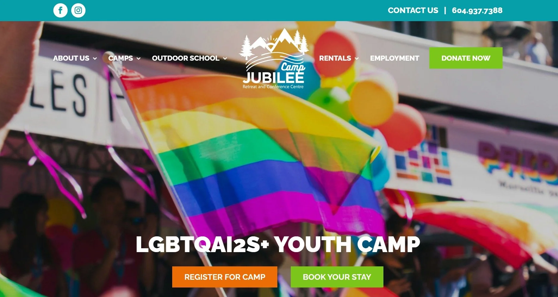 Community Resource Post: 
Camp Jubilee&rsquo;s LGBTQAI+ Youth Camp is a safe, inclusive space for LGBTQAI+ youth, their allies, and friends. With supportive staff and meaningful programming, campers are free to be themselves, connect with others, and