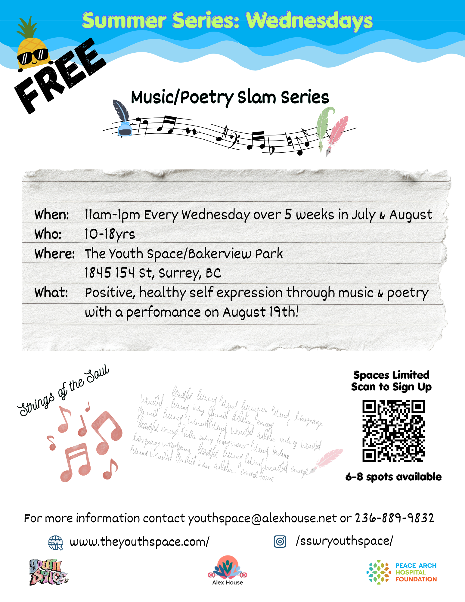 Music/Poetry Slam Series
