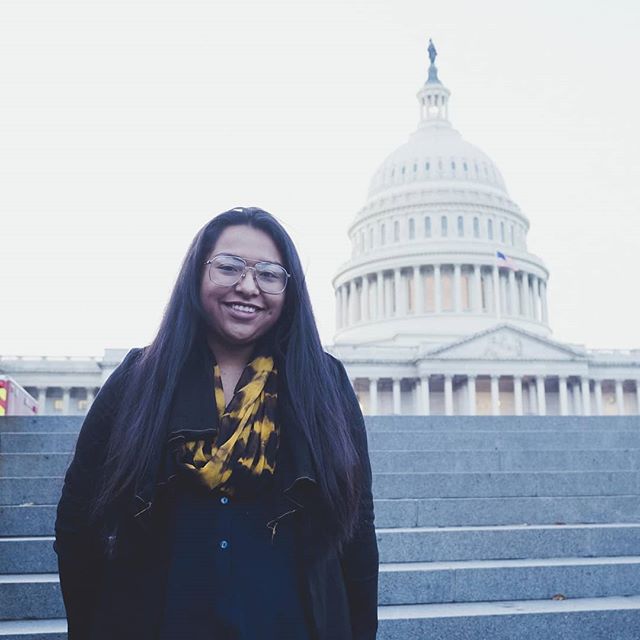 Happy Birthday to @azucena_javi ! 
She is spending her birthday here at the Senate, continuing fighting herself and the community! 
#vote4dream
#daca #dreamactnow #dreamers